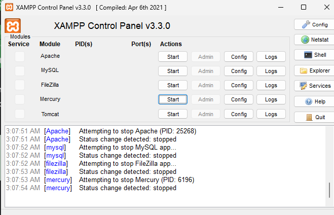 xampp