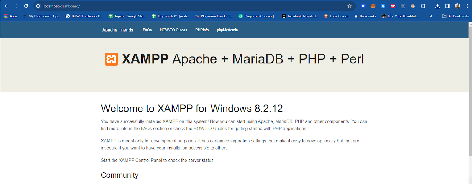 local xampp