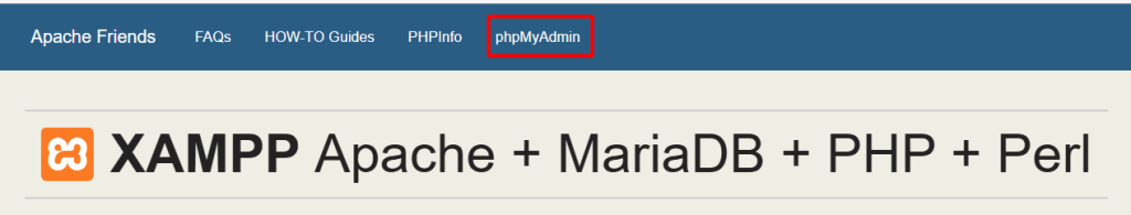 phpmyadmin