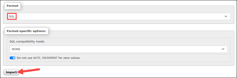 import-mysql-database-phpmyadmin-final-step-pnap