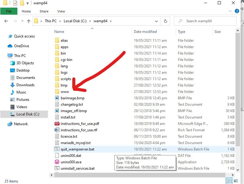 wwwfolder