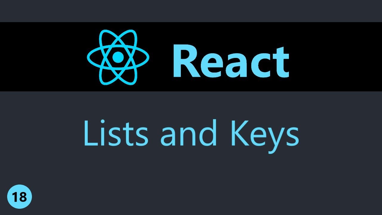 list and keys