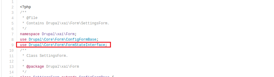 formstateInterface