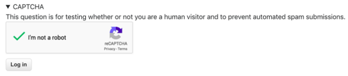 reCaptcha